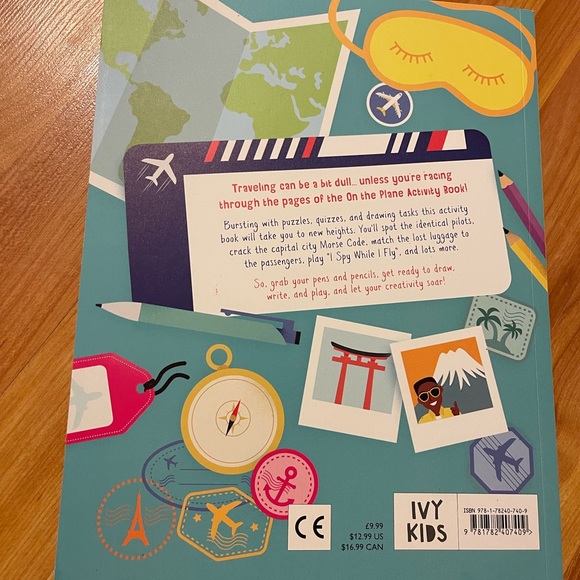 NEW Usborne Books On The Farm & On the Plane Activity Books - Picture 2 of 3